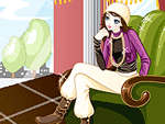 Chic Elegant Girl Dress Up
