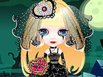 Chic Gothic Bride Dress Up