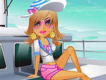 Laila on Yacht Dress Up