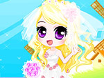 Pretty Girl's Wedding Dream Dress Up