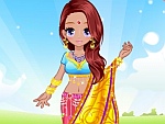 dress up indian games Hot girl